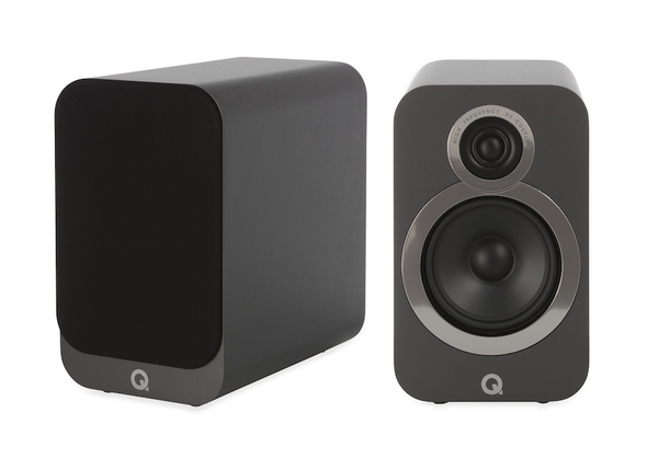 Q Acoustics 3020i Bookshelf Speakers - Pair - Grey