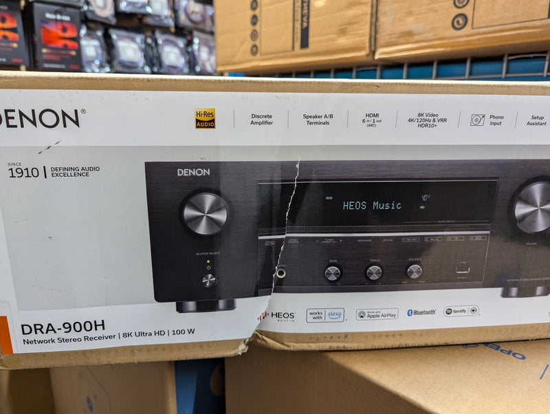 Denon DRA-900H Stereo AV receiver - Box Damaged