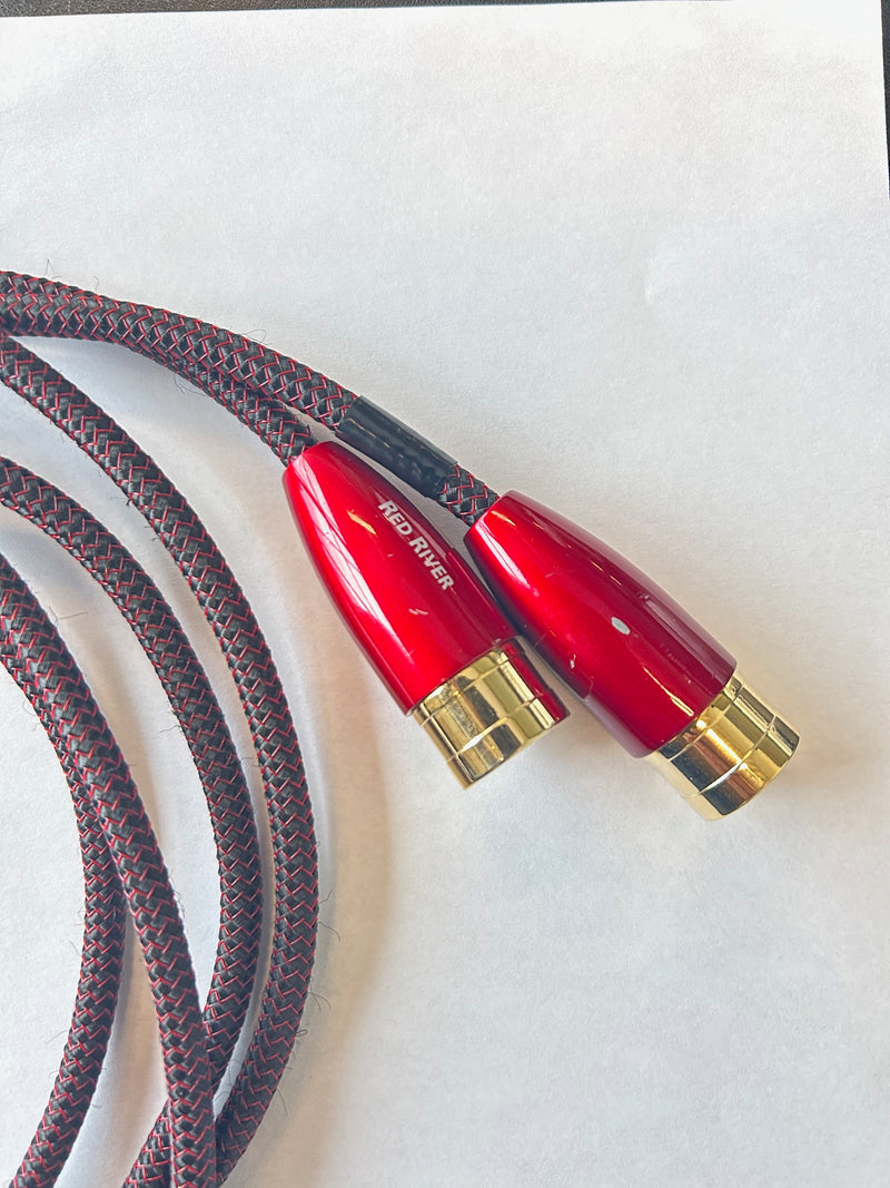 AudioQuest Red River XLR Cables - 2M - Open Box