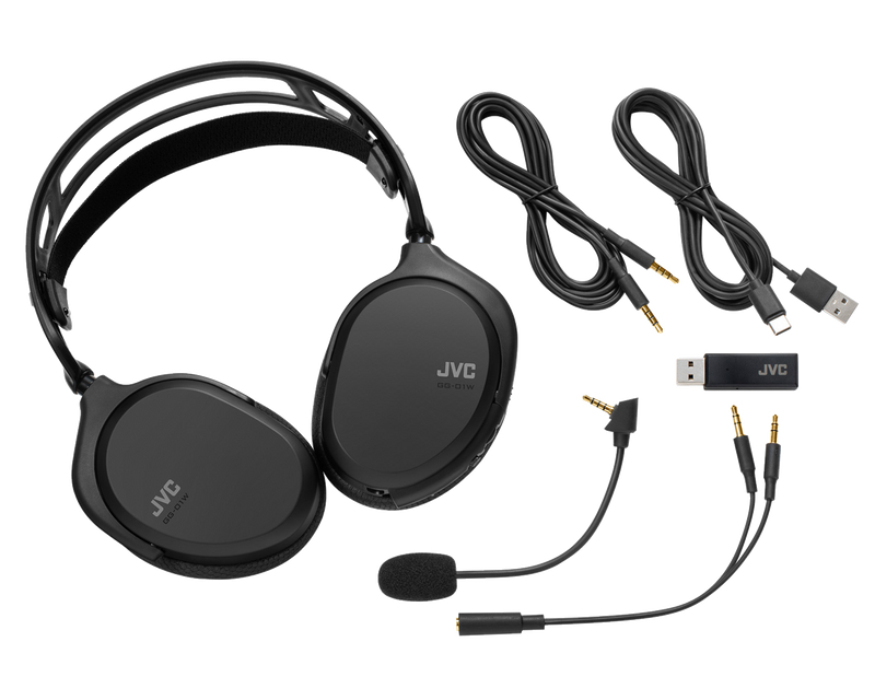 JVC GG-01W Wireless Gaming Headphones