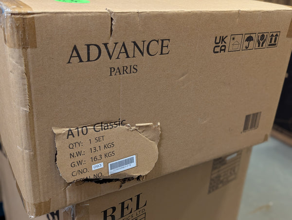 Advance Paris A10 Classic Integrated Amplifier - Box Damaged