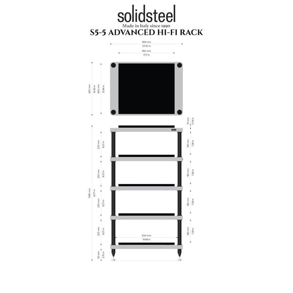 SolidSteel S5-5 Audio Rack