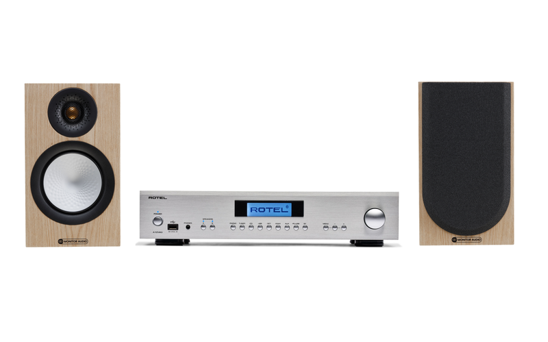 Rotel A12 & Monitor Audio Silver 50 Stereo package