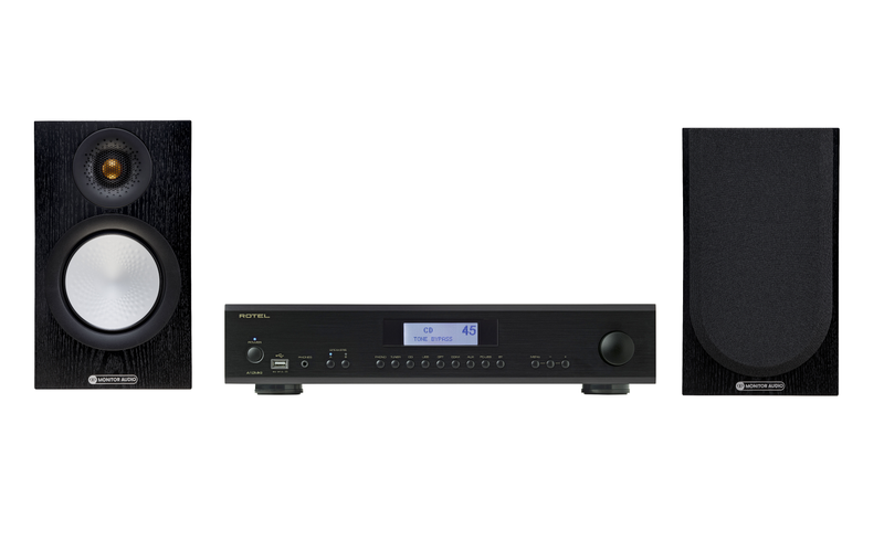 Rotel A12 & Monitor Audio Silver 50 Stereo package