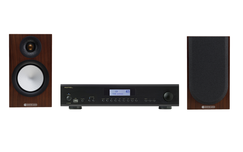 Rotel A12 & Monitor Audio Silver 50 Stereo package