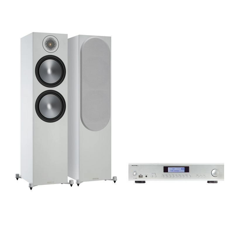 Rotel A14MKII & Monitor Audio Bronze 500 Stereo Package