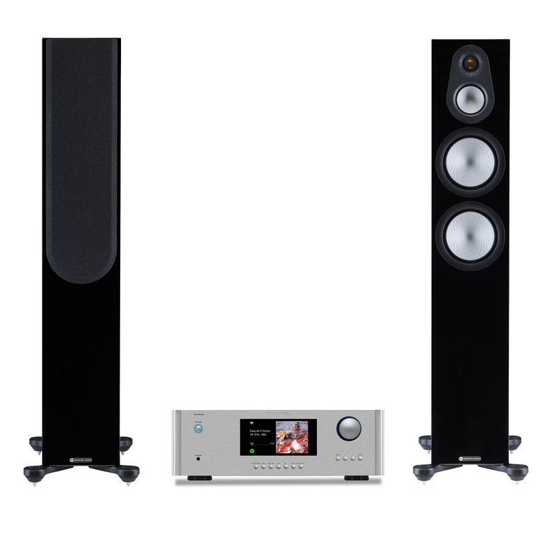 Rotel RAS-5000 & Monitor Audio Silver 300 Streaming HiFi system