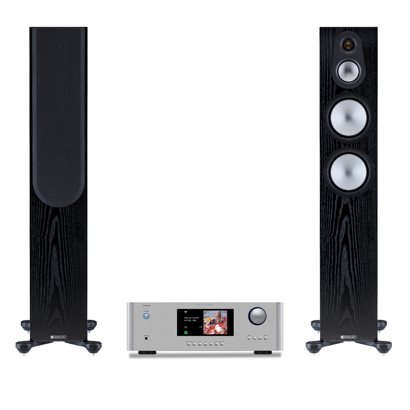 Rotel RAS-5000 & Monitor Audio Silver 300 Streaming HiFi system