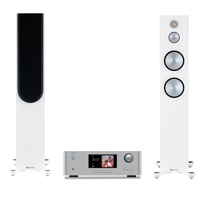 Rotel RAS-5000 & Monitor Audio Silver 300 Streaming HiFi system