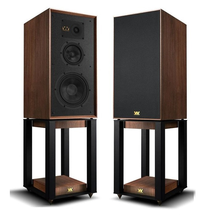 Wharfedale Super Linton Bookshelf Speakers with Stands - pair